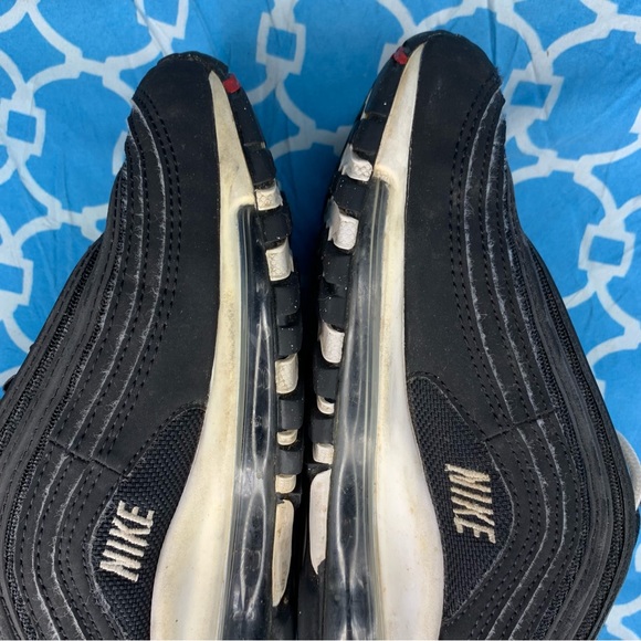 Nike Women’s size 5.5 Air Max 97 SE BLACK WHITE running wmns sneakers shoes rare - Picture 9 of 10